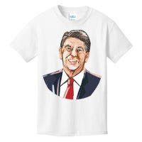 Ronald Reagan Illustration Kids T-Shirt