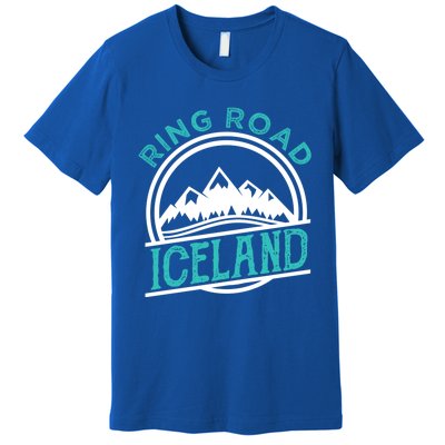 Ring Road Iceland Reykjavik Souvenir Family Vacation Gift Premium T-Shirt