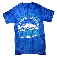 Ring Road Iceland Reykjavik Souvenir Family Vacation Gift Tie-Dye T-Shirt