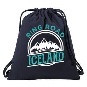 Ring Road Iceland Reykjavik Souvenir Family Vacation Gift Drawstring Bag