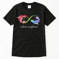 retro Red Instead Autism Autism Acceptance Tall T-Shirt
