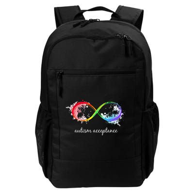 retro Red Instead Autism Autism Acceptance Backpack