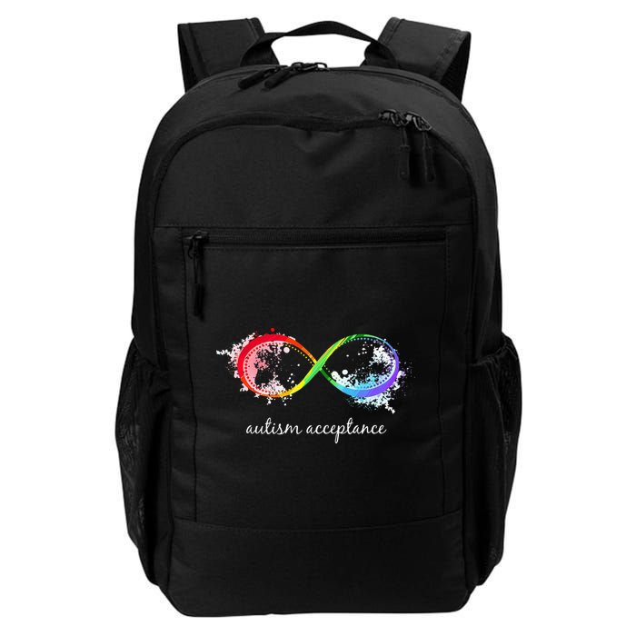 retro Red Instead Autism Autism Acceptance Backpack