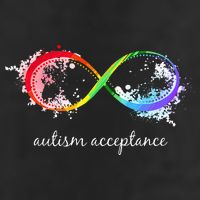 retro Red Instead Autism Autism Acceptance Tumbler
