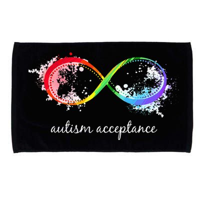 retro Red Instead Autism Autism Acceptance Microfiber Hand Towel