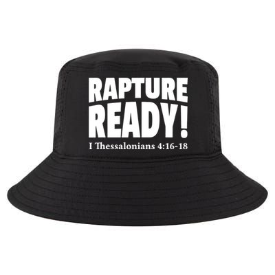 Rapture Ready Jesus Is Coming Christian Cool Comfort Performance Bucket Hat