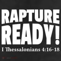Rapture Ready Jesus Is Coming Christian 7 Panel Mesh Trucker Snapback Hat