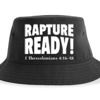 Rapture Ready Jesus Is Coming Christian Sustainable Bucket Hat