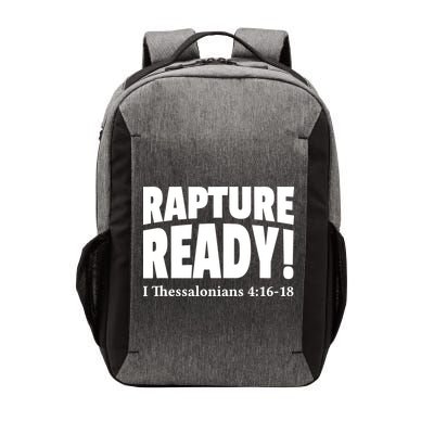 Rapture Ready Jesus Is Coming Christian Vector Backpack