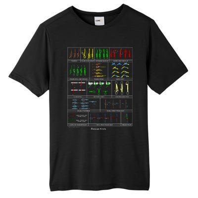 Rope Rescue Knots Tall Fusion ChromaSoft Performance T-Shirt