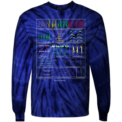 Rope Rescue Knots Tie-Dye Long Sleeve Shirt