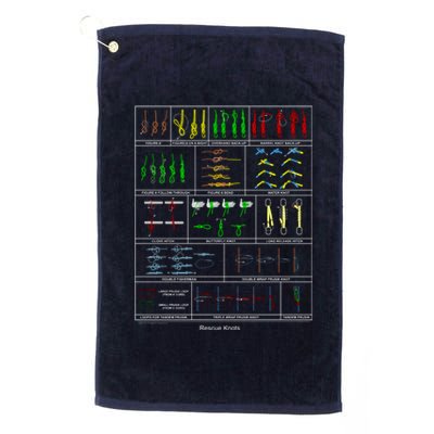 Rope Rescue Knots Platinum Collection Golf Towel