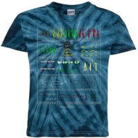 Rope Rescue Knots Kids Tie-Dye T-Shirt