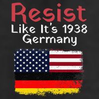 Retro Resist Like Its 1938 Germany Usa Germany Flag Vintage Beanie