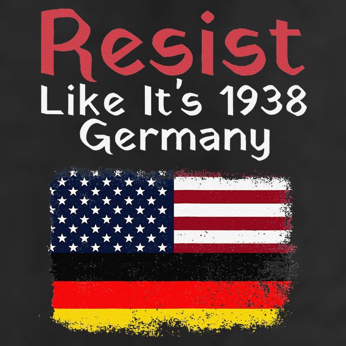 Retro Resist Like Its 1938 Germany Usa Germany Flag Vintage Beanie