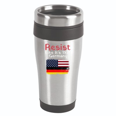 Retro Resist Like Its 1938 Germany Usa Germany Flag Vintage 16oz Travel Tumbler
