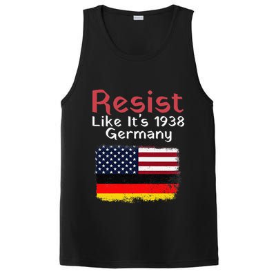 Retro Resist Like Its 1938 Germany Usa Germany Flag Vintage PosiCharge Competitor Tank