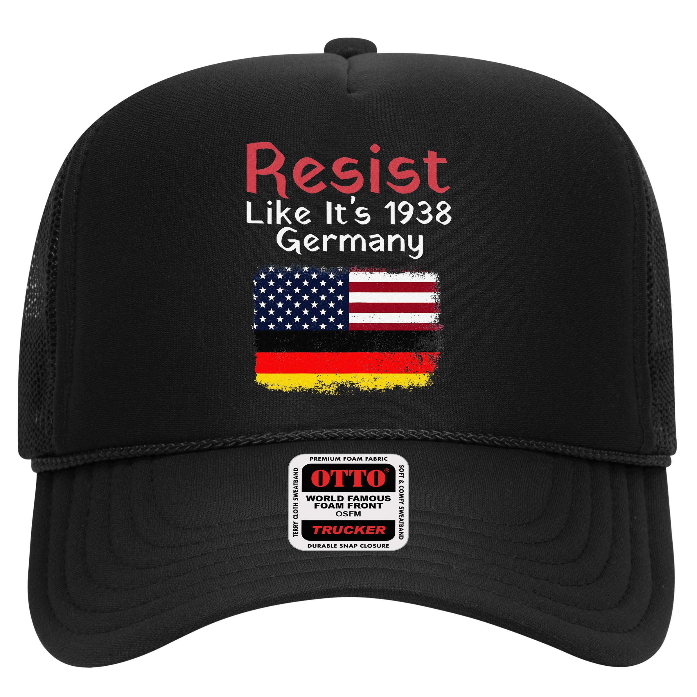Retro Resist Like Its 1938 Germany Usa Germany Flag Vintage Hat