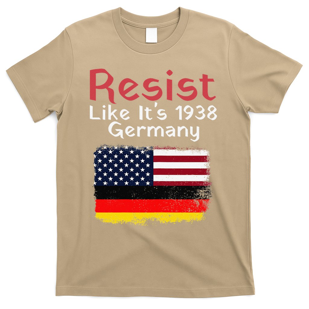 Retro Resist Like Its 1938 Germany Usa Germany Flag Vintage T-Shirt