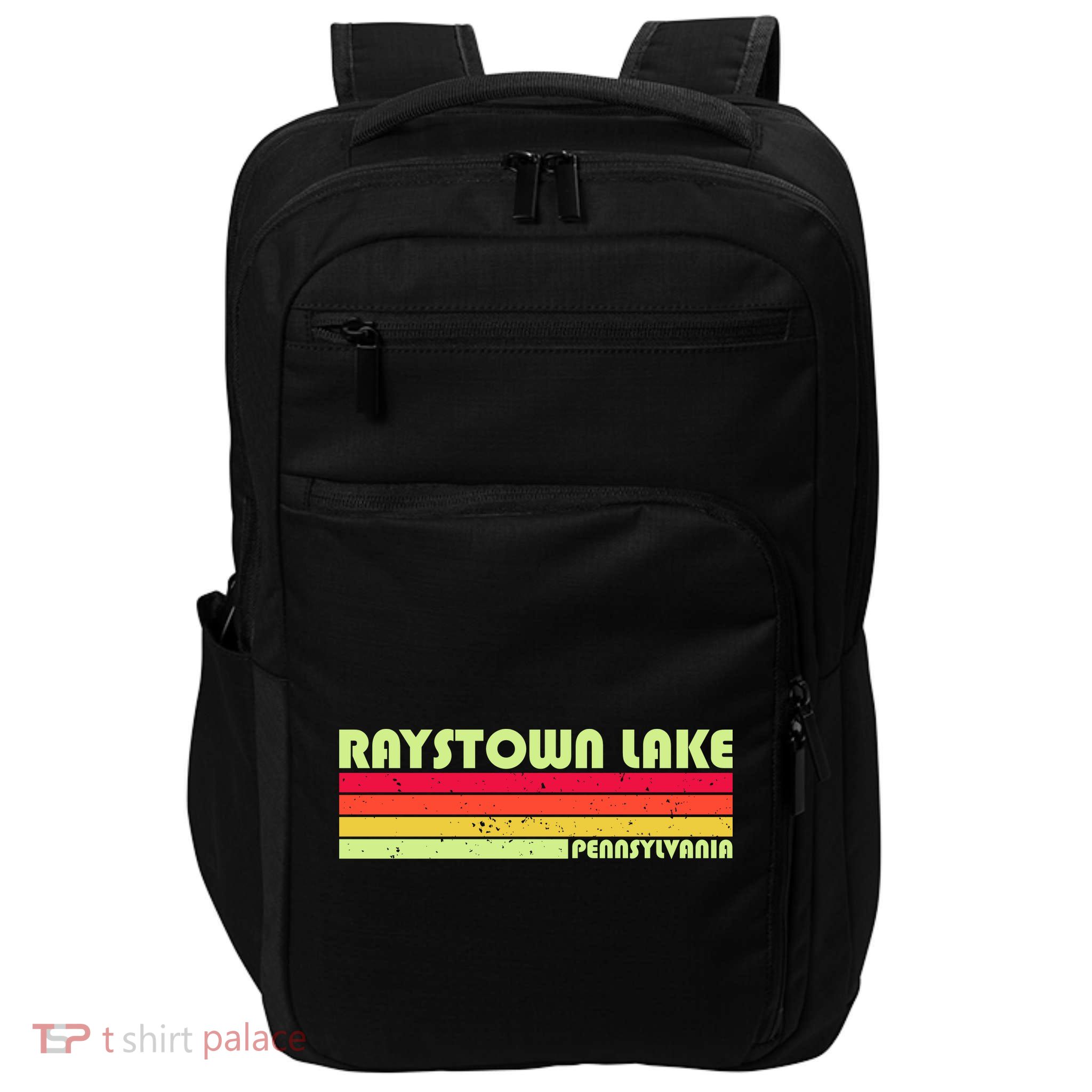 Retro Raystown Lake Pennsylvania Impact Tech Backpack