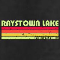 Retro Raystown Lake Pennsylvania Adult Drive Performance Visor