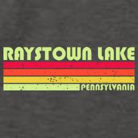 Retro Raystown Lake Pennsylvania Vector Backpack