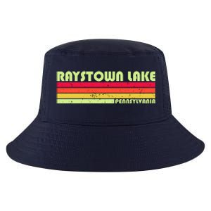 Retro Raystown Lake Pennsylvania Cool Comfort Performance Bucket Hat