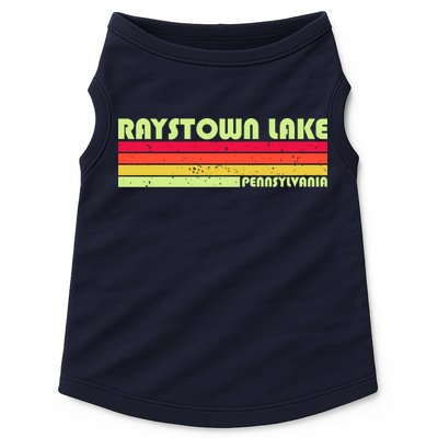 Retro Raystown Lake Pennsylvania Doggie Tank