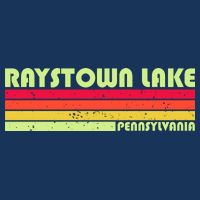 Retro Raystown Lake Pennsylvania Cooling Performance Crew T-Shirt