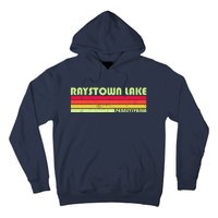 Retro Raystown Lake Pennsylvania Hoodie