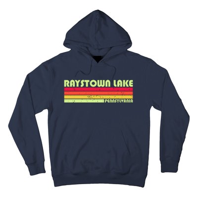 Retro Raystown Lake Pennsylvania Hoodie