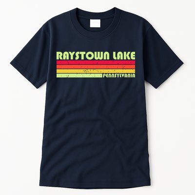 Retro Raystown Lake Pennsylvania Tall T-Shirt