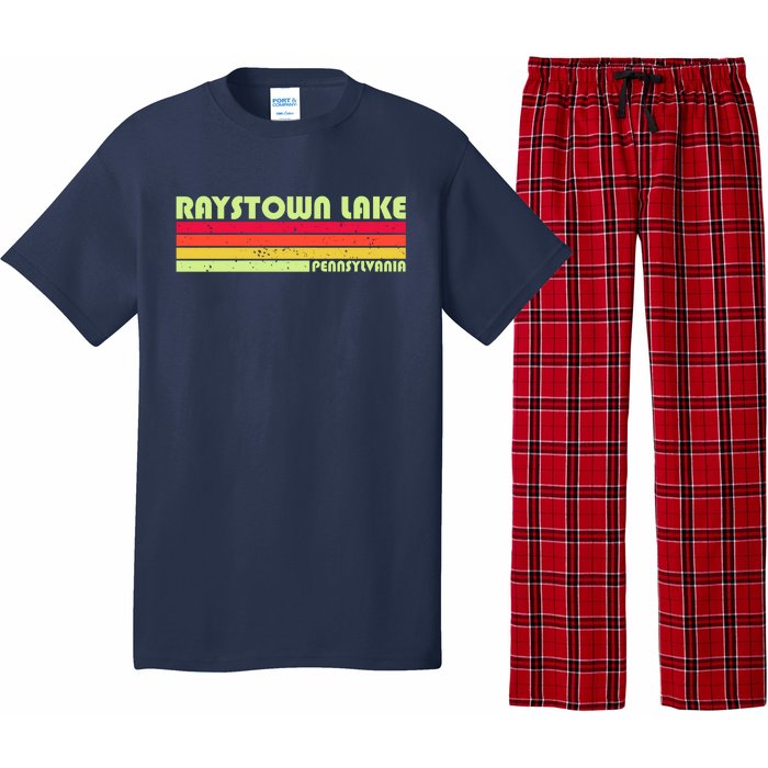 Retro Raystown Lake Pennsylvania Pajama Set