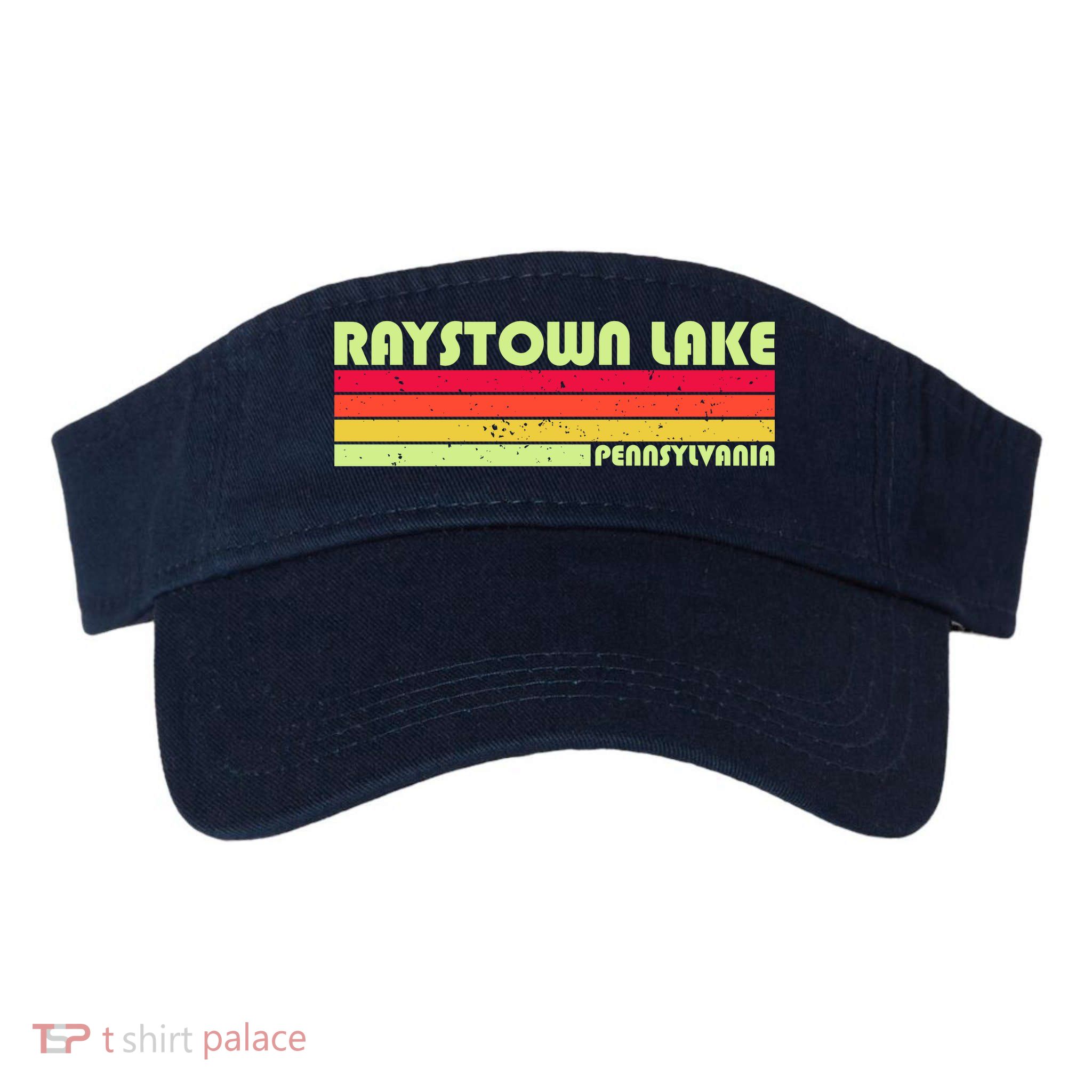 Retro Raystown Lake Pennsylvania Visor