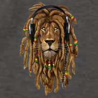 Rasta Reggae Lion Music Art For Rastafari Lover Vector Backpack