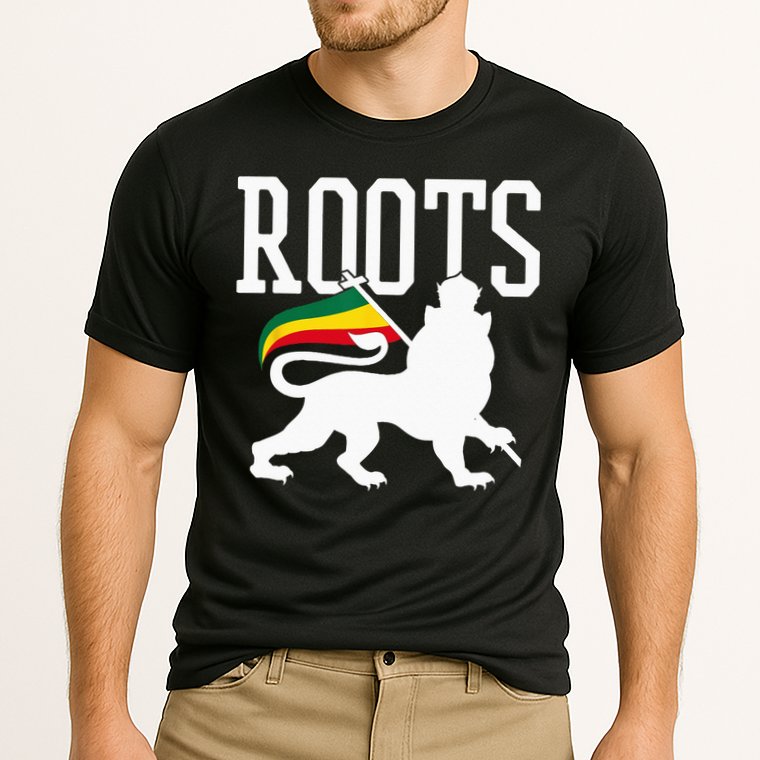 Reggae Roots Lion Of Judah Rastafari Music Rasta Gift Cooling Performance Crew T-Shirt