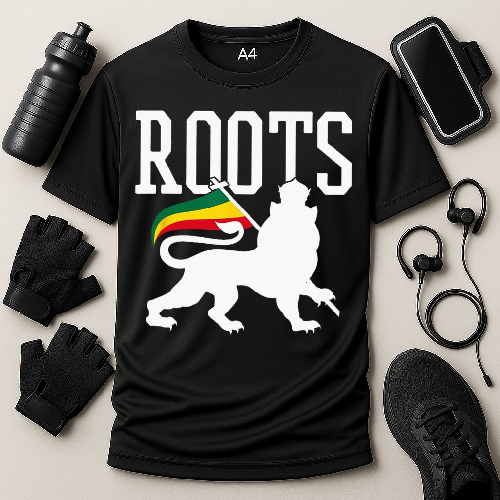 Reggae Roots Lion Of Judah Rastafari Music Rasta Gift Cooling Performance Crew T-Shirt