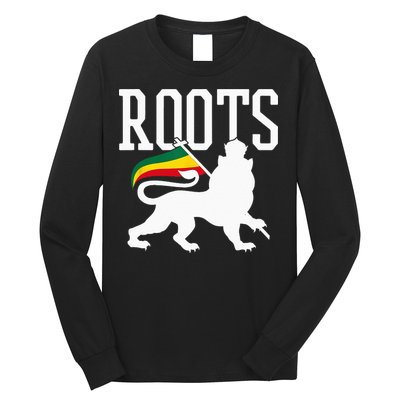Reggae Roots Lion Of Judah Rastafari Music Rasta Gift Long Sleeve Shirt
