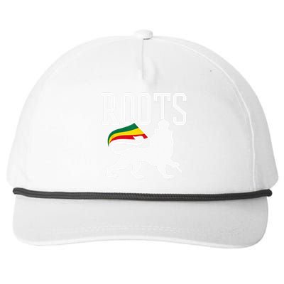 Reggae Roots Lion Of Judah Rastafari Music Rasta Gift Snapback Five-Panel Rope Hat