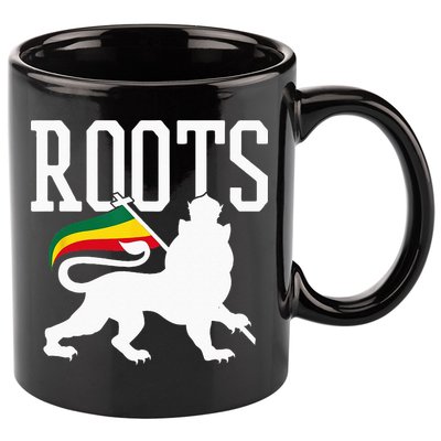 Reggae Roots Lion Of Judah Rastafari Music Rasta Gift 11oz C Handle Ceramic Mug