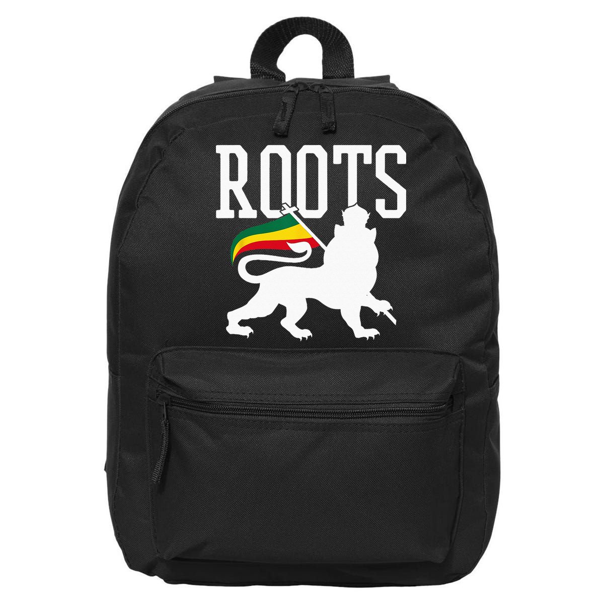 Reggae Roots Lion Of Judah Rastafari Music Rasta Gift 16 in Basic Backpack