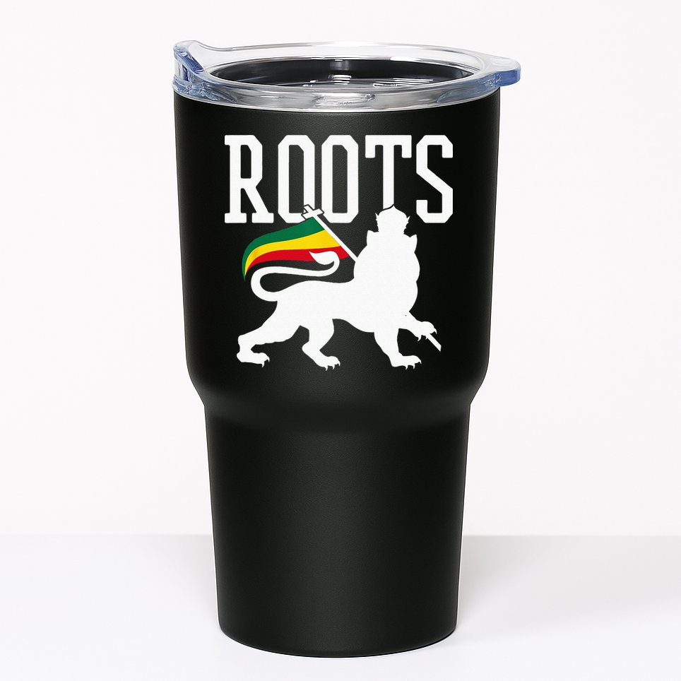 Reggae Roots Lion Of Judah Rastafari Music Rasta Gift Tumbler