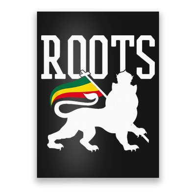 Reggae Roots Lion Of Judah Rastafari Music Rasta Gift Poster