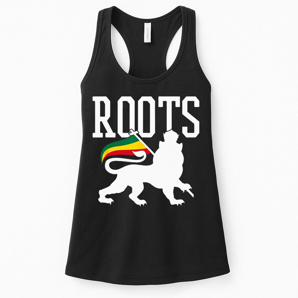 Reggae Roots Lion Of Judah Rastafari Music Rasta Gift Womens Tank Top