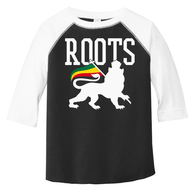 Reggae Roots Lion Of Judah Rastafari Music Rasta Gift Toddler Fine Jersey T-Shirt