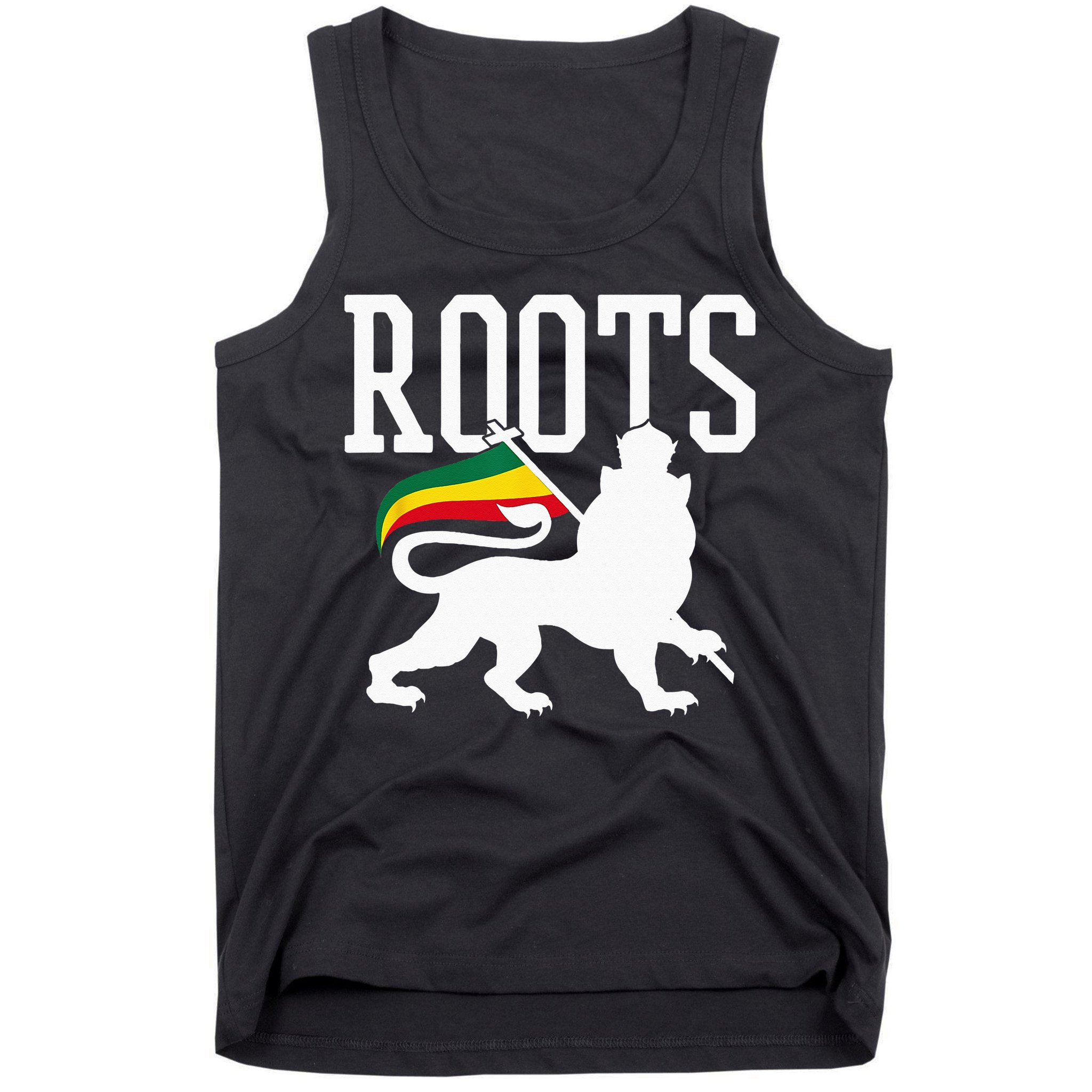 Reggae Roots Lion Of Judah Rastafari Music Rasta Gift Tank Top