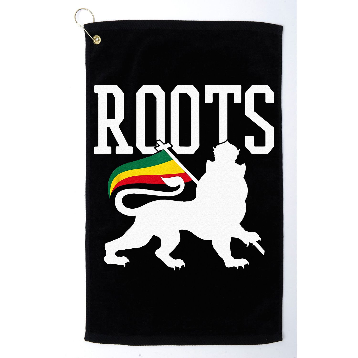 Reggae Roots Lion Of Judah Rastafari Music Rasta Gift Golf Towel