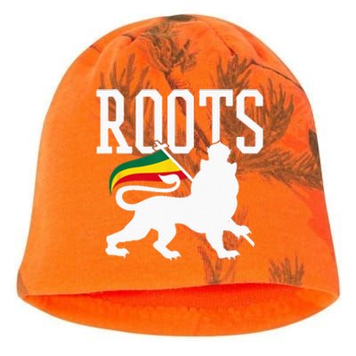 Reggae Roots Lion Of Judah Rastafari Music Rasta Gift Kati - Camo Knit Beanie