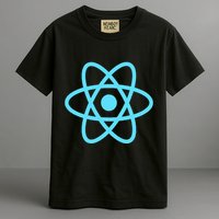 Reactjs React.Js Logo Javascript Framework Garment-Dyed Heavyweight T-Shirt