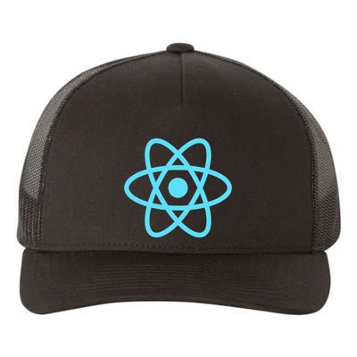 Reactjs React.Js Logo Javascript Framework Yupoong Adult 5-Panel Trucker Hat